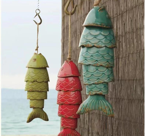 Fish Wind Chime Colored Carp m33311003