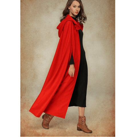 Five-color hooded shawl extended halloween cape cosplay coat m300533