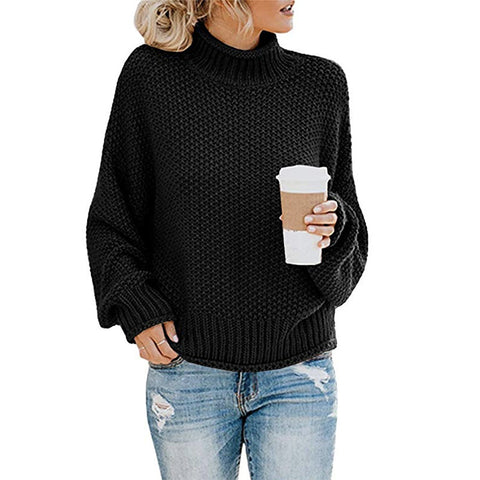 Thick thread turtleneck pullover New knitted sweater for autumn and winter M300633