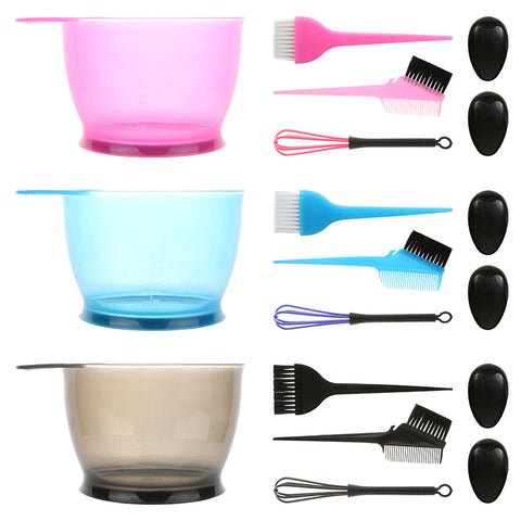 Minimalist Hair Dyeing Set Salon Hair Dyeing Five piece Set Hair Gallery Baking Oil Care Five piece Set M3330640