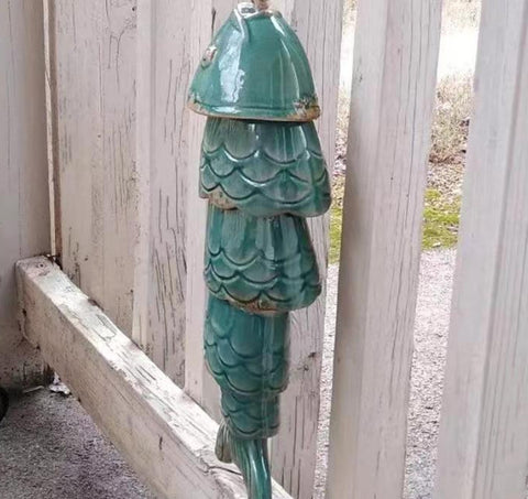 Fish Wind Chime Colored Carp m33311003