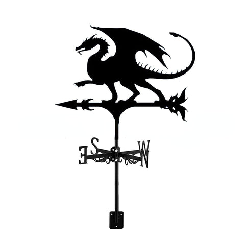 New stainless steel spray painted dragon wind vane m3331007