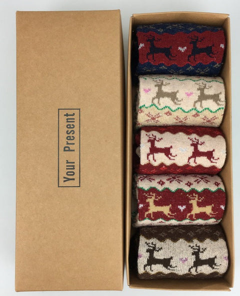 Boxed Christmas socks, autumn and winter socks, thickened and warm m1915010360