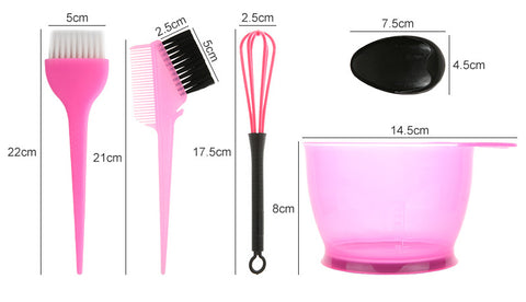 Minimalist Hair Dyeing Set Salon Hair Dyeing Five piece Set Hair Gallery Baking Oil Care Five piece Set M3330640