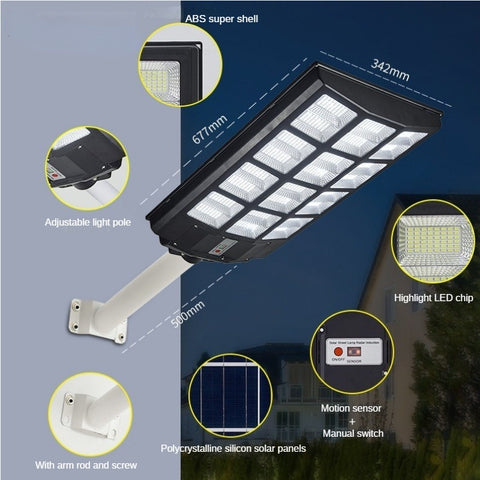 Solar integrated street light m3330935