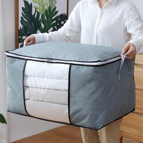 Thickened large-capacity non-woven quilt storage bag m3331161