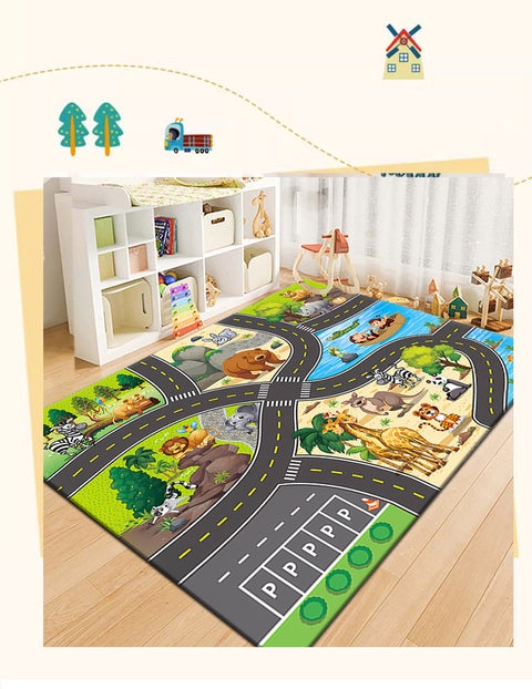 Piste pour enfants, tapis de chevet de chambre à coucher, tapis de salon m3331025 