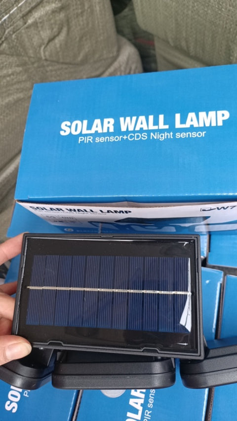 Solar wall lamp, human body sensing, outdoor light, free rotation, courtyard light, waterproof lighting, path light, m3331160