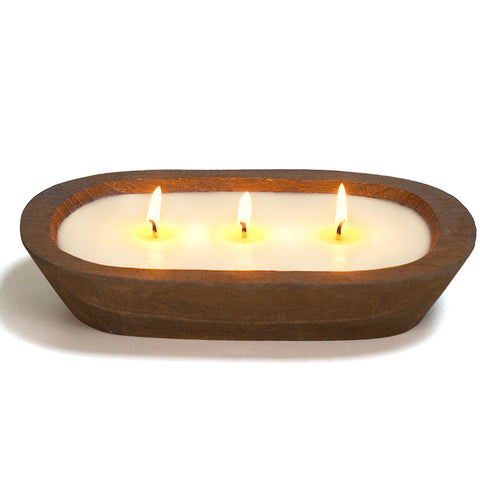 Log tray fragrance candle indoor m3331223