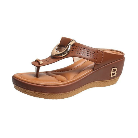 Women’s sandals with wedge sandals and slippers female m3331071