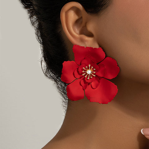 Bamine temperament personalized earring petals m3331191