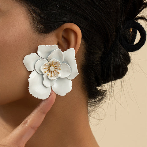 Bamine temperament personalized earring petals m3331191