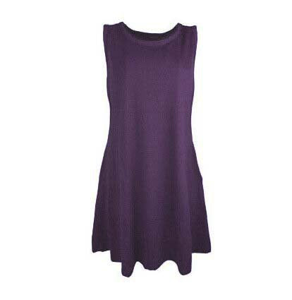 Sleeveless pocket vest dress m300967