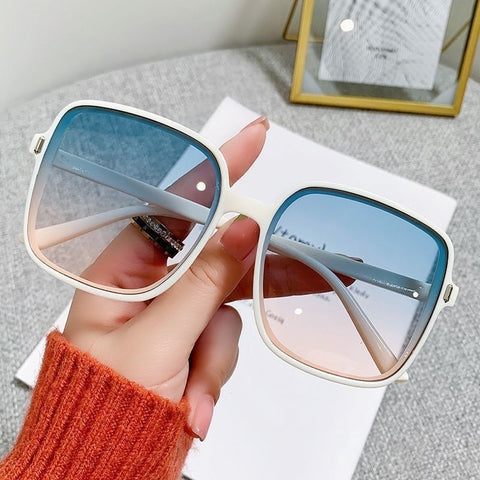 Large square frame sunscreen fashion tide sunglasses anti-ultraviolet gradient m5010680