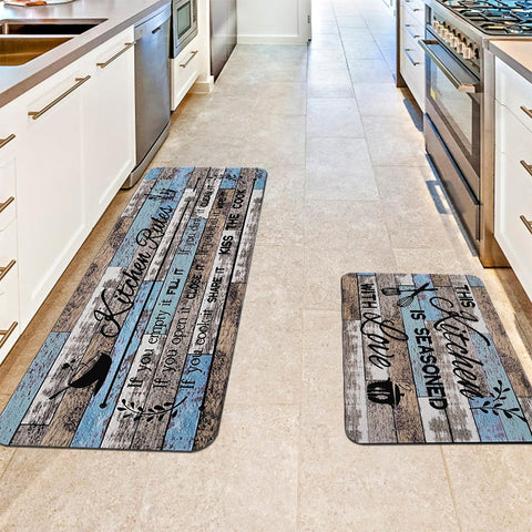 Kitchen water and oil absorption strip floor mat, entrance door mat m33311024