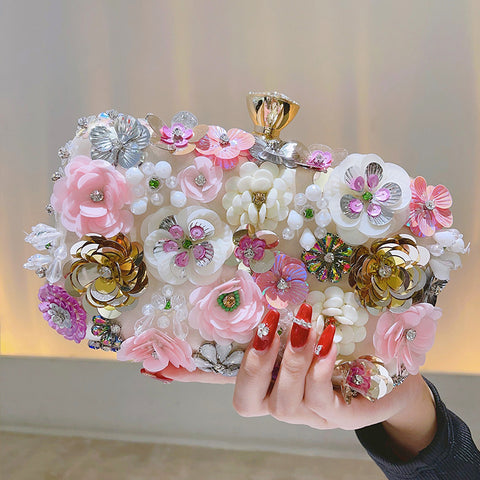 Handheld bag, temperament, banquet bag, flower bag, m3331036