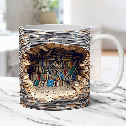 Tasse en céramique, design 3D, espace créatif, polyvalent, ornements m3330991 