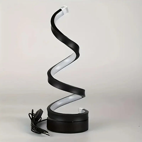 Modern spiral desk lamp is simple and adjustable LED desk lamp m3330883