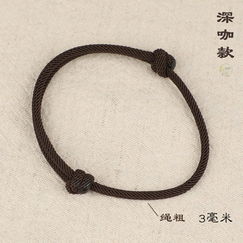 Red rope hand-woven bracelet couple's gifts for men and women, auspicious year of the snake, diamond knot, jade bead hand rope m3331253.