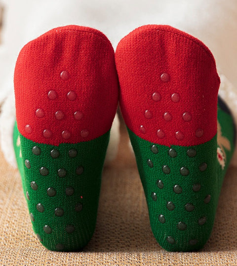 Christmas floor socks, home carpet socks, non-slip socks