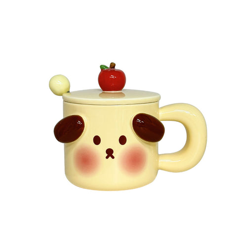 Cute mug with spoon m3330660