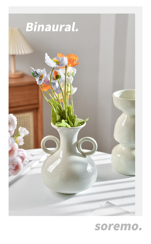 Ceramic light luxury dry flower bouquet home decoration m3331015