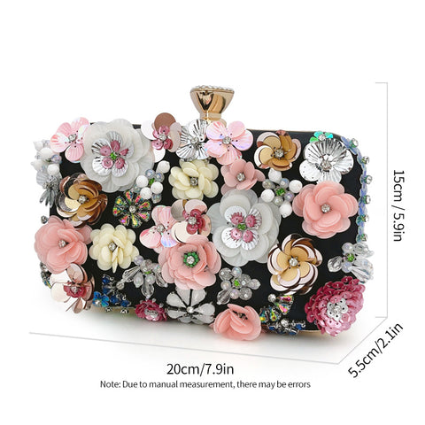 Handheld bag, temperament, banquet bag, flower bag, m3331036