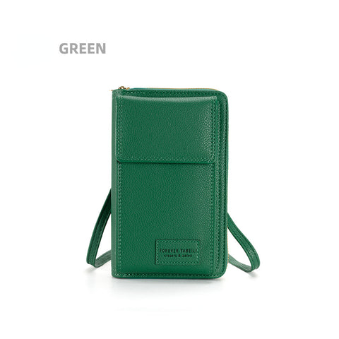 Women's Mobile Phone Bag Wallet Multifunctional Shoulder Bag PU Leather Crossbody Bag Tide m5010667