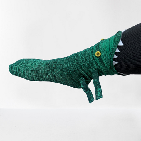 Chaussettes d'alligator en tricot de Noël Chaussettes de requin Chaussettes chauffantes au sol m1915010340